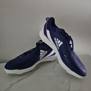 adidas Navy and White Athletic Shoes